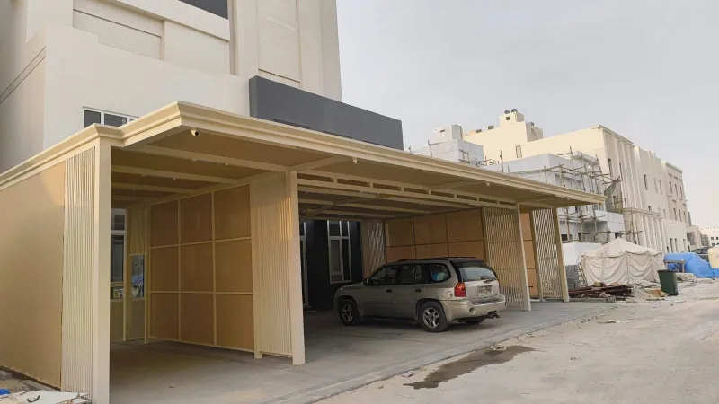 حداد مظلات الكويت - تركيب مظلات سيارات حديثة في المناطق السكنية من Kuwait Haddat